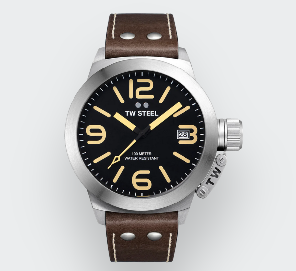 TW-Steel CS31 Canteen Leather Herren Uhr Quarz